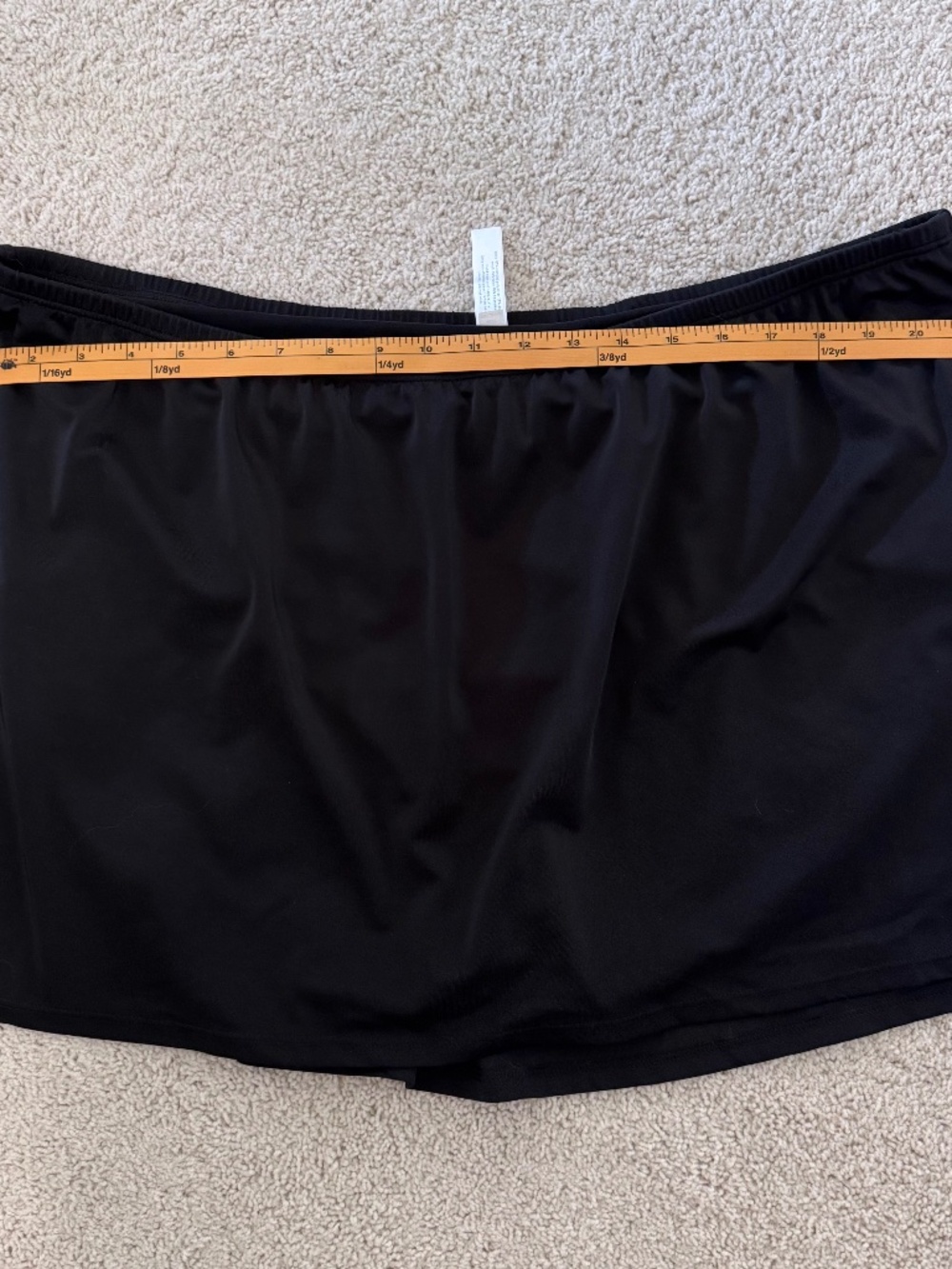 Lane Bryant Cacique Women’s Skirted Swim Bottoms, Black, Size 22